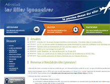Tablet Screenshot of aileslyonnaises.com